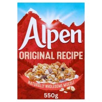 Alpen ORIGINAL Muesli 550g - Best Before: 07.07.26 Alpen ORIGINAL Muesli 550g - Best Before: 07.07.26